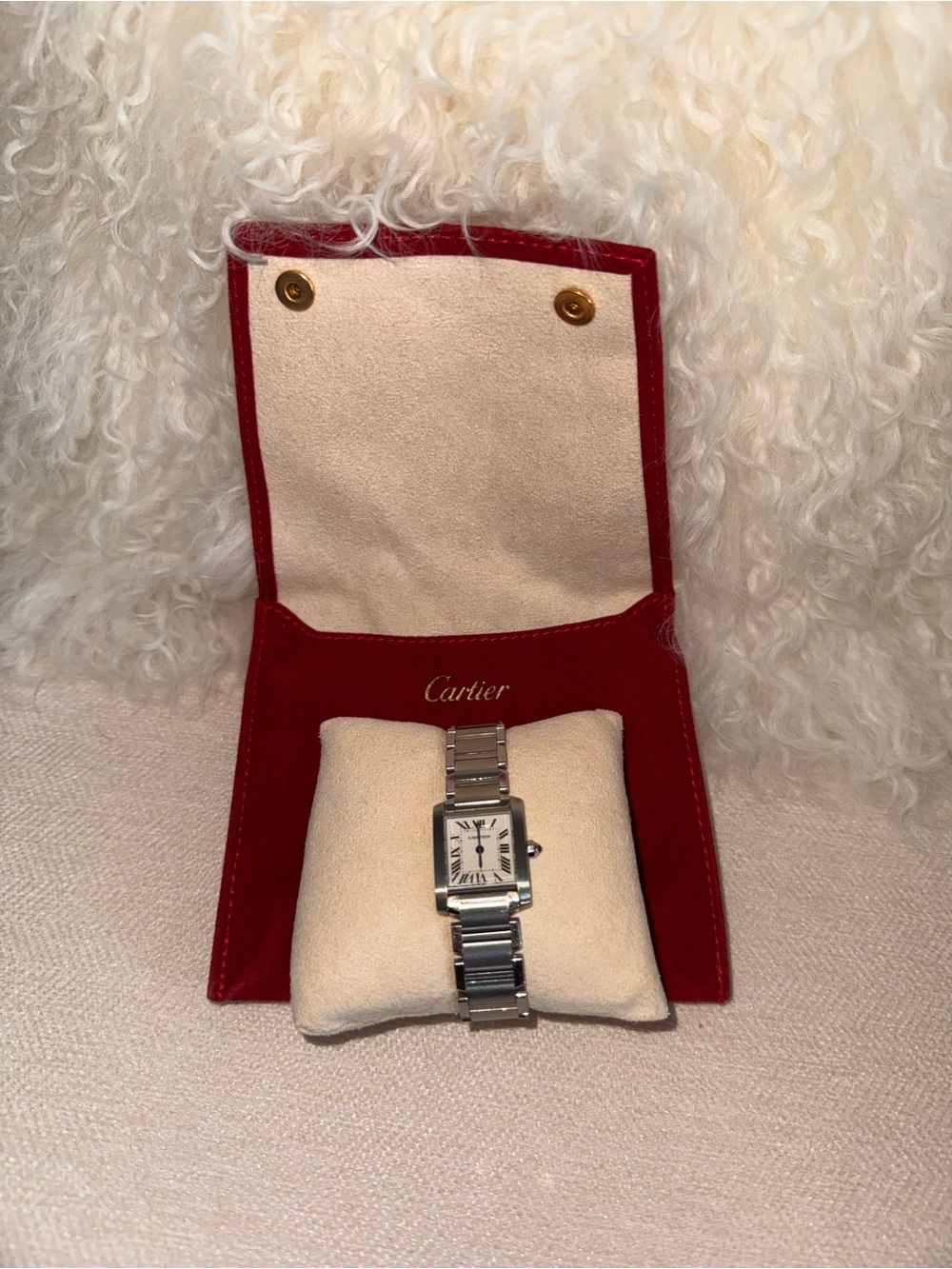 Cartier Tank Française Watch Small - Picture 7 of 8